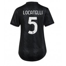 Juventus Manuel Locatelli #5 Bortedrakt Kvinner 2022-23 Kortermet